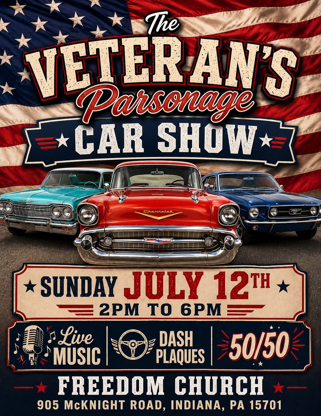The Veterans Parsonage Car Show
