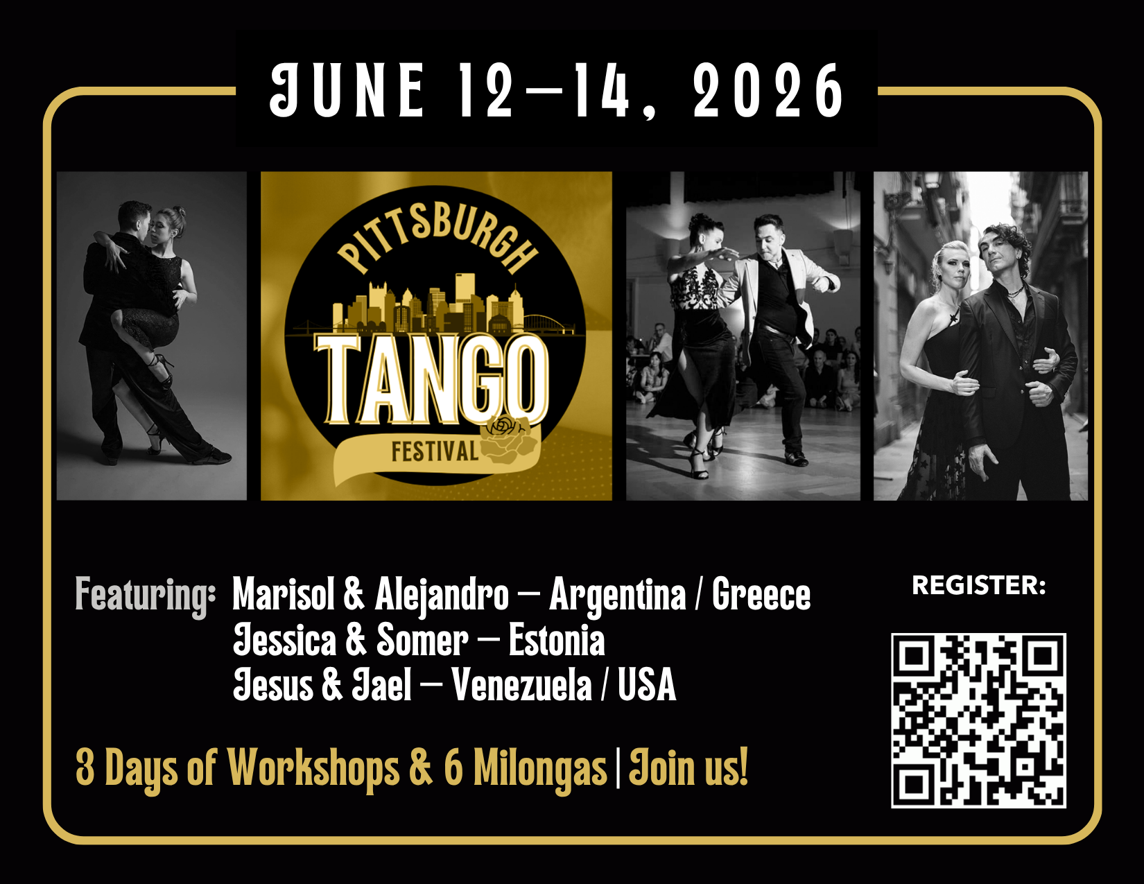 Pittsburgh Tango Festival Beginner Intensive Progressive Class