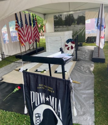 Opening Ceremony for the Traveling Tomb of the Unknown Soldier