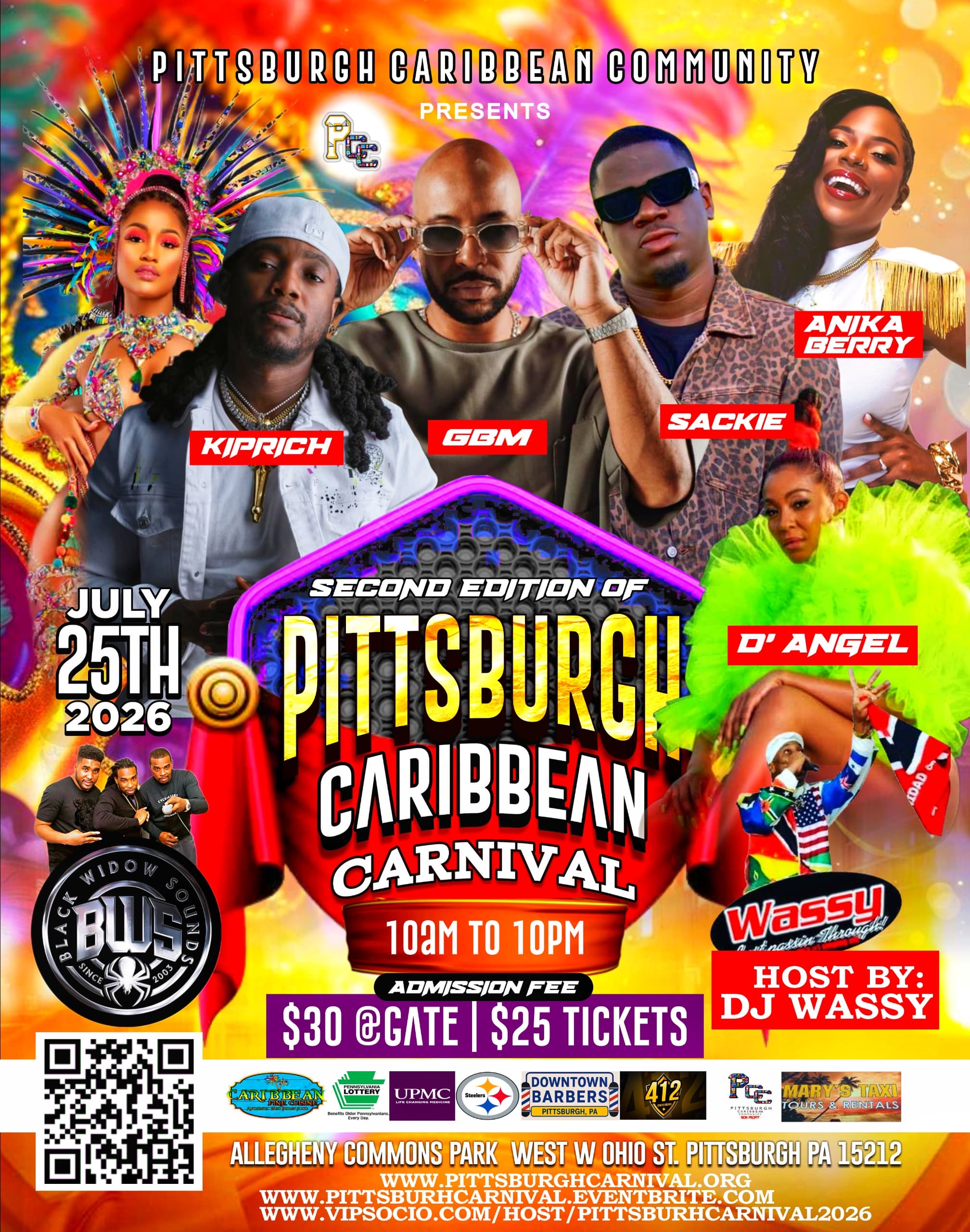 Pittsburgh Caribbean Carnival, 2026