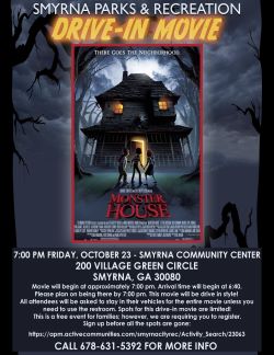 Smyrna Parks & Recreation Drive-in Movie