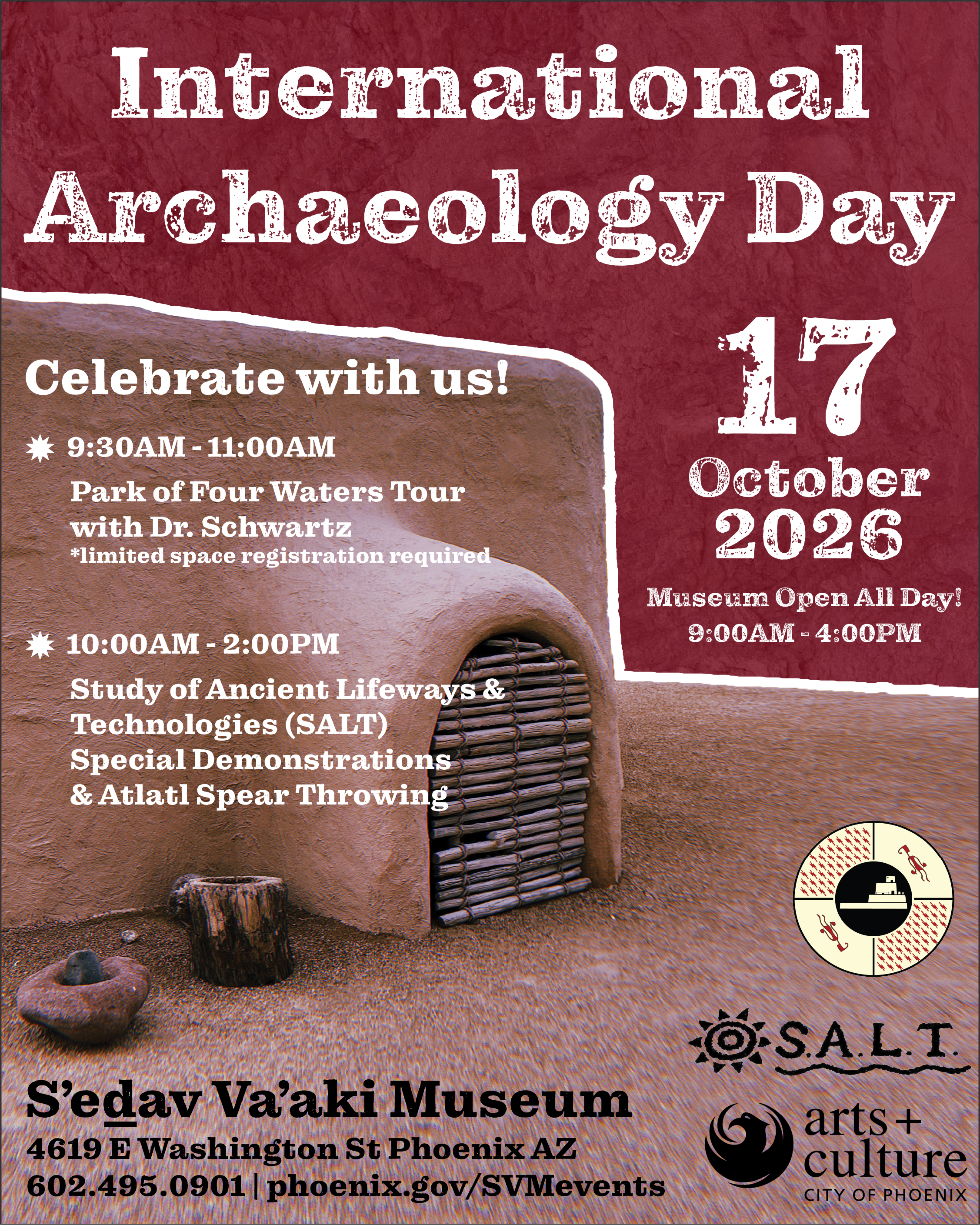 4619 E. Washington St.: International Archaeology Day