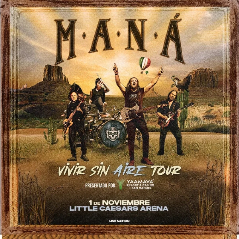 MANÁ “Vivir Sin Aire Tour”