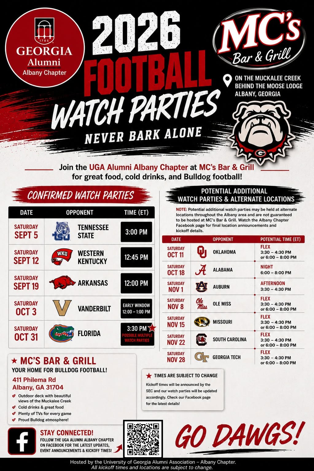 UGA Watch Party