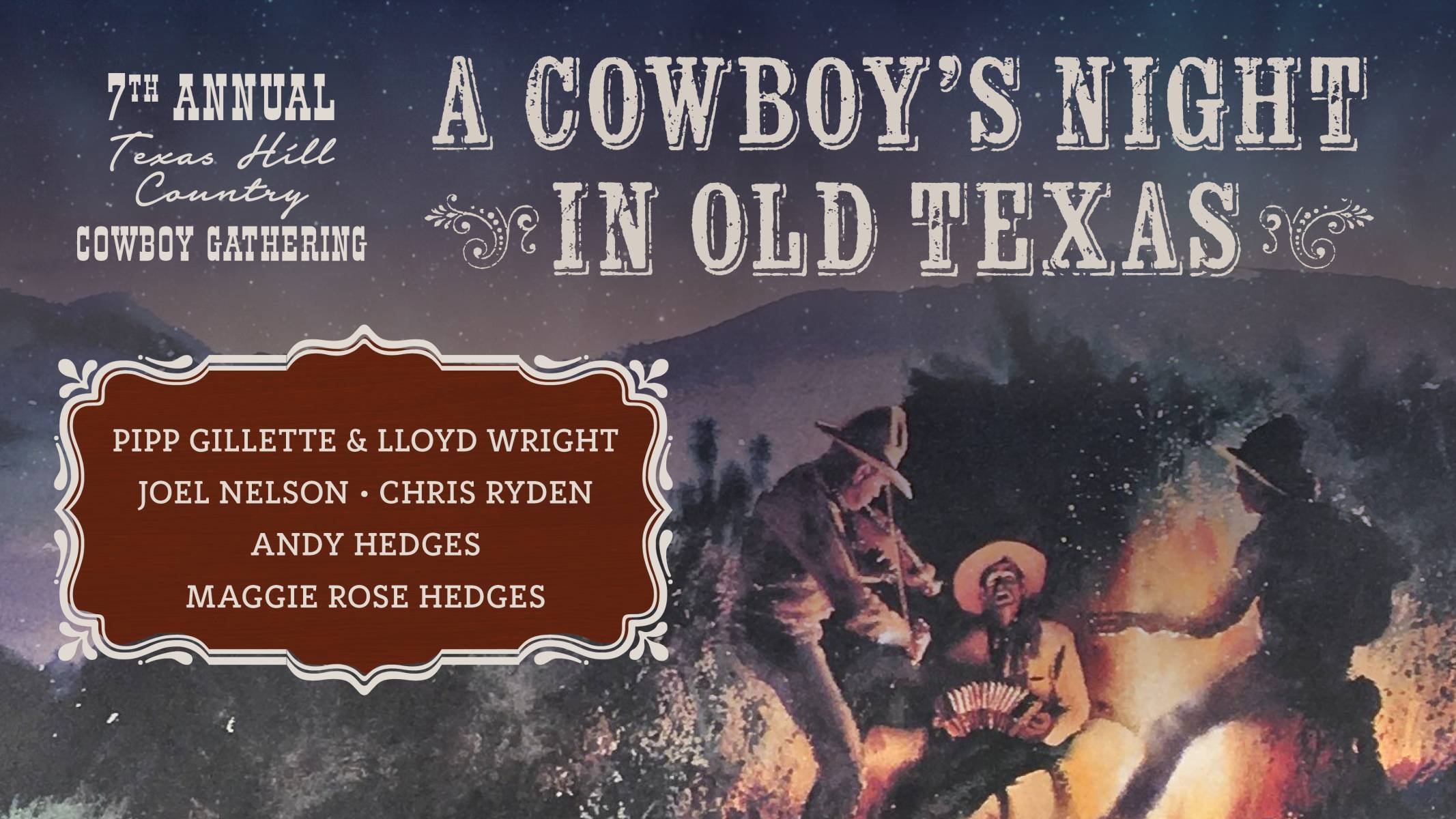 7th Annual Texas Hill Country Cowboy Gathering