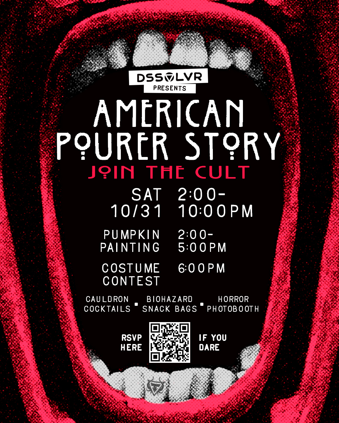 American Horror Story Halloween Party @ DSSOLVR