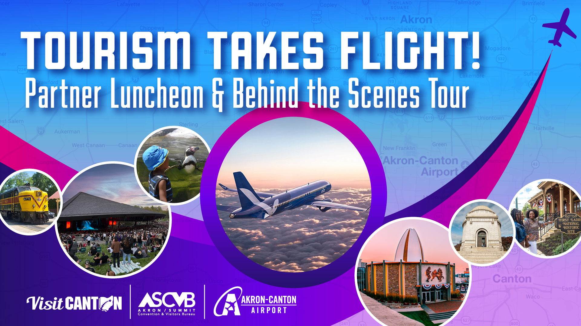 Tourism Takes Flight: Partner Luncheon & Behind-the-Scenes Tour