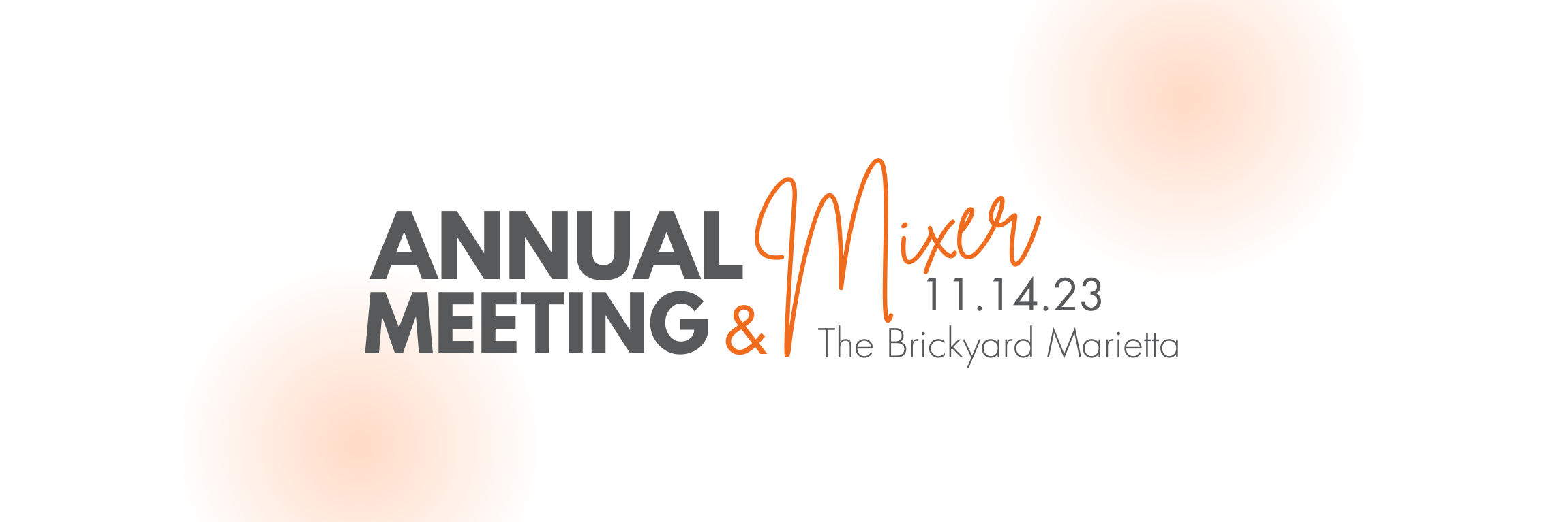 Annual Meeting & Mixer